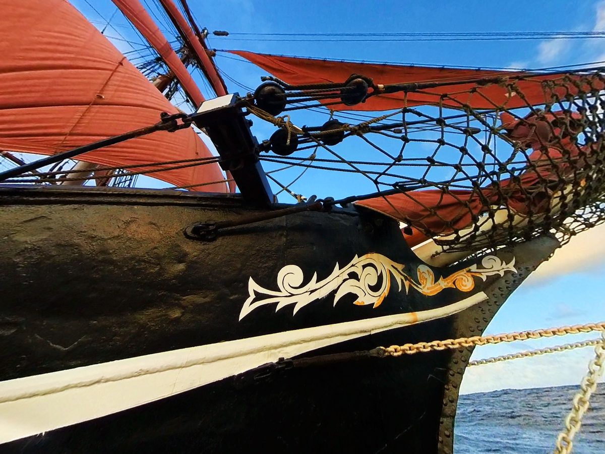 Figurehead: Eye of the Wind, Atlantic crossing
